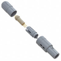 PAG.M0.6GL.AC39G Lemo Push-Pull, Detent Lock Connector Plug, Male Pins 6 Position Solder Cup