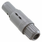 PAG.M1.0GL.AC52G Lemo Push-Pull, Detent Lock Connector Plug, Male Pins 10 Position Solder Cup
