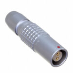PHG.0B.302.CLLD42 Lemo Push-Pull Connector Receptacle, Female Sockets 2 Position Solder Cup