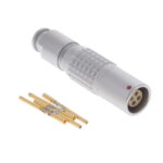 PHG.0B.304.CYMD52Z Lemo Push-Pull Connector Receptacle, Female Sockets 4 Position Crimp