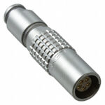 PHG.0B.305.CLLD52 Lemo Push-Pull Connector Receptacle, Female Sockets 5 Position Solder Cup