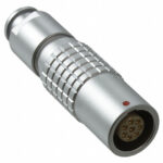 PHG.1B.308.CLLD52Z Lemo Push-Pull Connector Receptacle, Female Sockets 8 Position Solder Cup