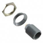 PKG.M0.4SL.LG Lemo Push-Pull, Detent Lock Connector Receptacle, Female Sockets 4 Position Solder Cup