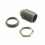 PKG.M0.4GL.LG Lemo Push-Pull, Detent Lock Connector Receptacle, Female Sockets 4 Position Solder Cup