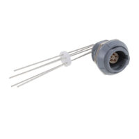 PKG.M0.5SL.VG Lemo Push-Pull, Detent Lock Connector Receptacle, Female Sockets 5 Position Solder