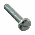 PMS 102 0100 SL B&F Fastener Supply Pan Head Slotted Machine Screw #10-32