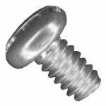 PMS 632 0025 SL B&F Fastener Supply Pan Head Slotted Machine Screw #6-32