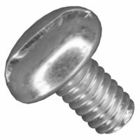 PMS 832 0025 SL B&F Fastener Supply Pan Head Slotted Machine Screw #8-32