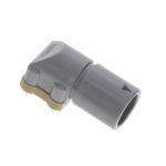 PPG.M0.8GG.N Lemo Push-Pull Connector Receptacle, Female Sockets 8 Position Solder