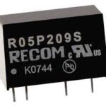 R05P15S/X2/R8 Recom DC/DC Converter 5Vin 1W Output 15V 66 mA SIP-7