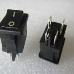 RongFeng RF-1003 Rocker Switch DPST 125V Black Trusted Distributor RongFeng RF-1003 Rocker Switch DPST 125V Black