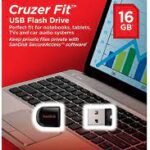 SDCZ33-016G-A46 Sandisk Cruzer Fit 16GB USB Flash Drive