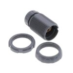 SKN.M04.GLLG Lemo Push-Pull Connector Receptacle, Female Sockets 4 Position Solder Cup