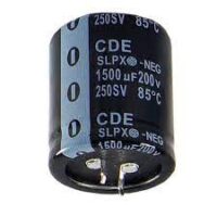 SLPX103M035C7P3 CDE Aluminum Lytic Capacitor 10000uF 35V Snap In