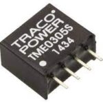 TME 0305S Traco Power Isolated DC/DC Converter 1:1 1W 1 Output