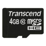 TS4GUSDC10 Transcend 4GB microSDHC