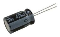 UBT1K471MHD Nichicon Aluminum Electrolytic Capacitor 470uF 80V Radial