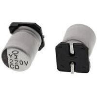 UCD1H221MNL1GS Nichicon Aluminum Lytic Capacitor 220uF 50V SMD Can