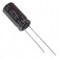 UPJ1E470MED1TD Nichicon Aluminum Lytic Capacitor 47uF 25V Radial