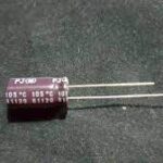 UPJ1E221MPD Nichicon Aluminum Electrolytic Capacitor 220uF 35V Radial