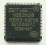 USB2513B-AEZC Microchip USB 2.0 Hub Controller 3.3V 36-QFN