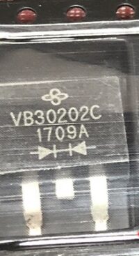 VB30202C-M3/8W Vishay Schottky Diode 200V 15A TO-263-3