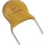 VY2102M29Y5US6TV7 Vishay Ceramic Capacitor 0.001uF 440V Radial