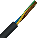 16001073 Lapp Cordage 10 AWG 4 Conductor Black