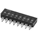 A6S-6102-PH Omron Dip Switch 6 Position 25mA 24VDC SPST SMD