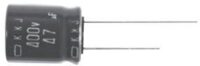 EKXJ401ELL181MM45S UCC Aluminum Lytic Capacitor 180uF 400V Radial