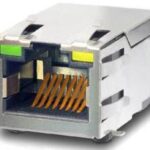 J3011G21DNLT Pulse Ethernet Connector 1 Port RJ45 10/100 Base-TX SMD