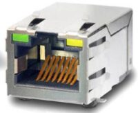 J3011G21DNLT Pulse Ethernet Connector 1 Port RJ45 10/100 Base-TX SMD