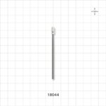 18044 Qosina Precision Swab with Grey Handle
