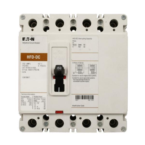MDLPV3600W EATON PVGard Circuit Breaker 1000VDC 600A 3 Poles Trusted Distributor MDLPV3600W EATON PVGard Circuit Breaker 1000VDC 600A 3 Poles
