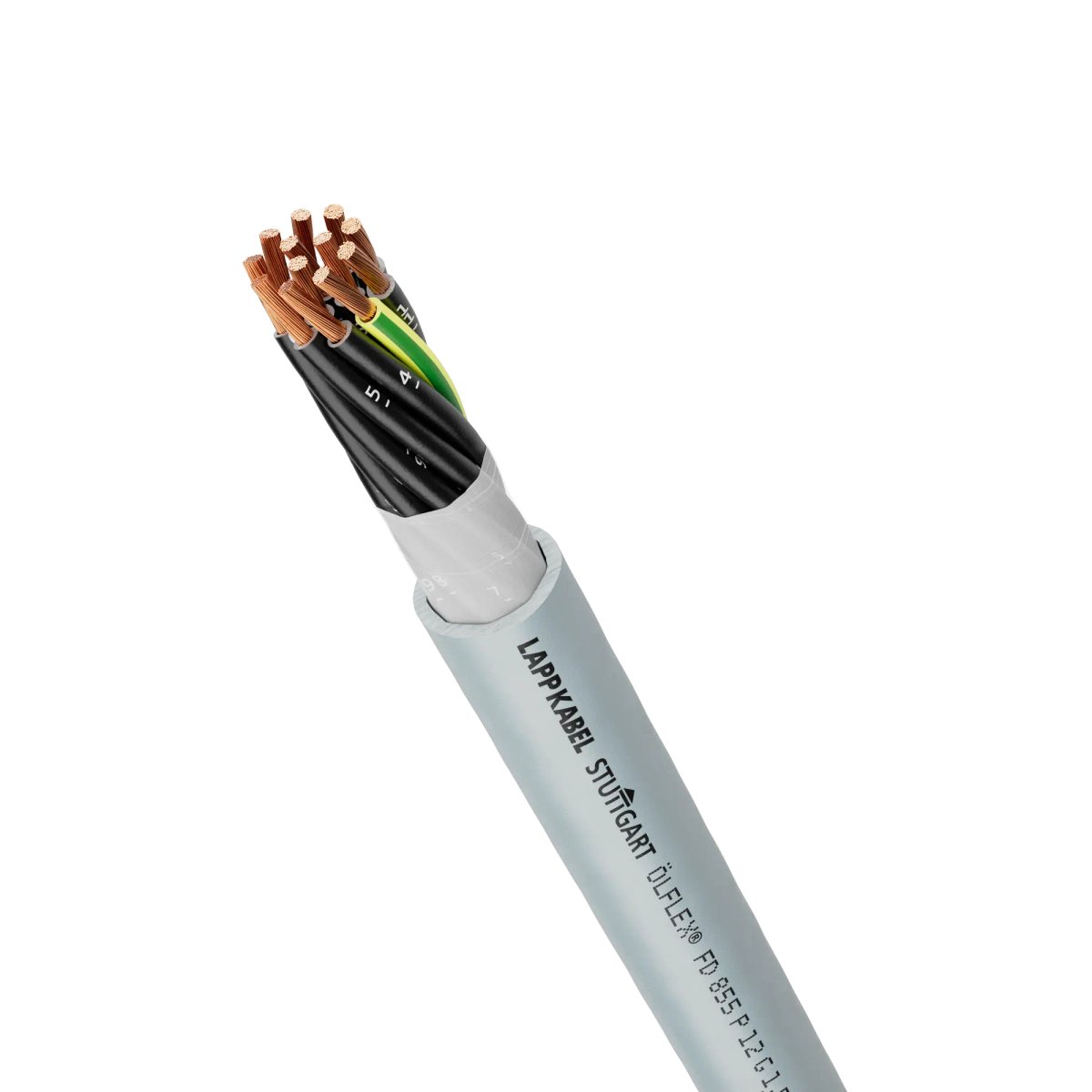 27373 LAPP Olflex Multi-Conductor Cable/Wire 14 AWG 7 Conductor Gray Trusted Distributor 27373 LAPP Olflex Multi-Conductor Cable/Wire 14 AWG 7 Conductor Gray