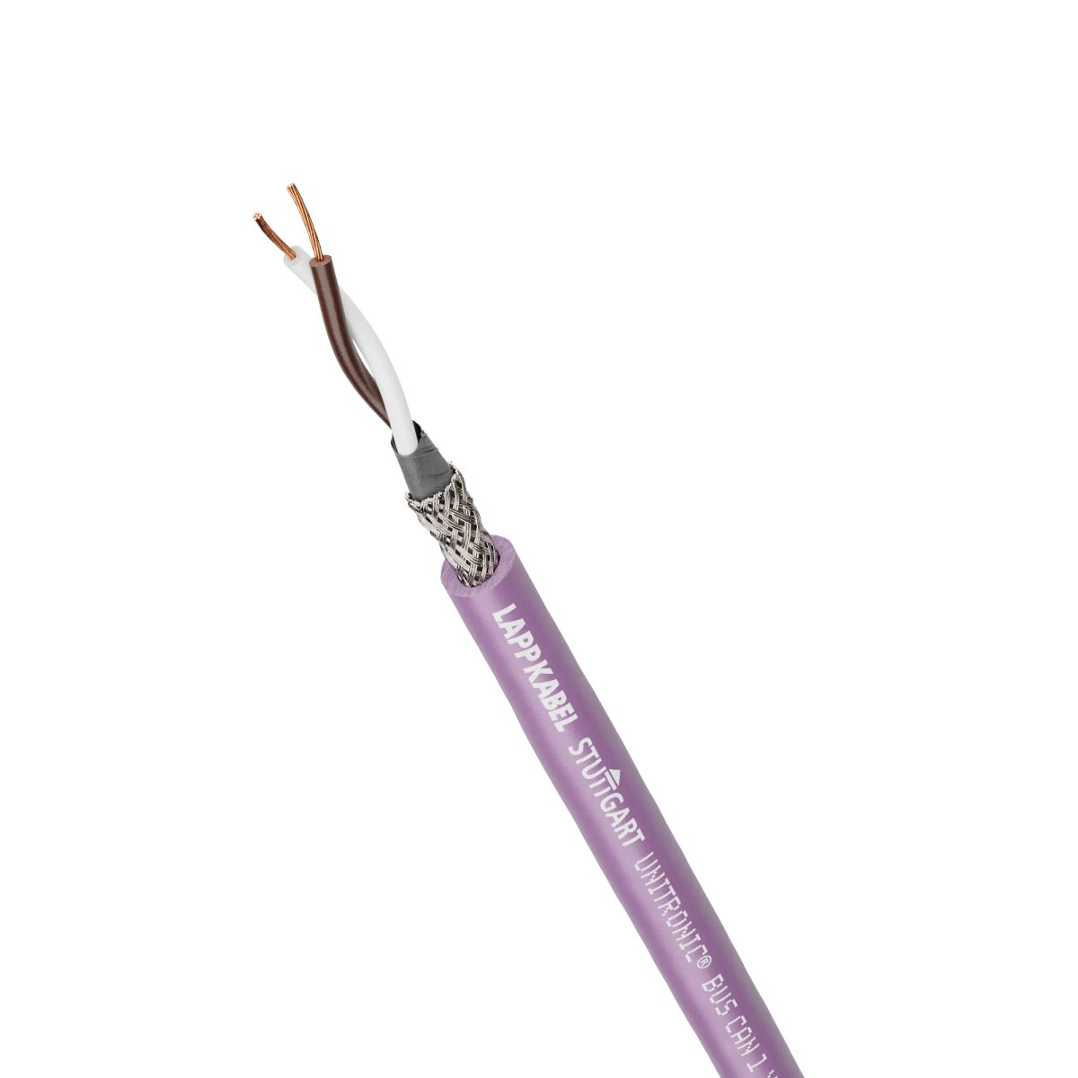 2170260 LAPP Unitronic® Multi-Conductor Cable/Wire 24 AWG 2 (1 Pair Twisted) Conductor Violet Trusted Distributor 2170260 LAPP Unitronic® Multi-Conductor Cable/Wire 24 AWG 2 (1 Pair Twisted) Conductor Violet