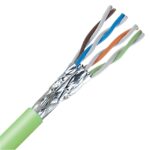 2170474 LAPP Etherline Multi-Pair, Cat7 Cable/Wire 22 AWG 8 (4 Pair Twisted) Conductor Green Trusted Distributor 2170474 LAPP Etherline Multi-Pair, Cat7 Cable/Wire 22 AWG 8 (4 Pair Twisted) Conductor Green