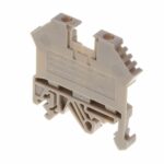 1001.2 Conta-Clip Connector Terminal Block 2-Poles Feed Through Beige