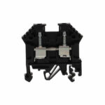 1001.4 Conta-Clip Connector Terminal Block 2-Poles Feed Through Black