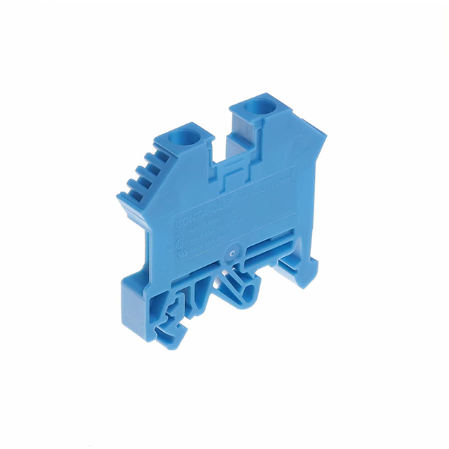 1005.5 Conta-Clip Connector Terminal Block 2-Poles Feed Through Blue Trusted Distributor 1005.5 Conta-Clip Connector Terminal Block 2-Poles Feed Through Blue