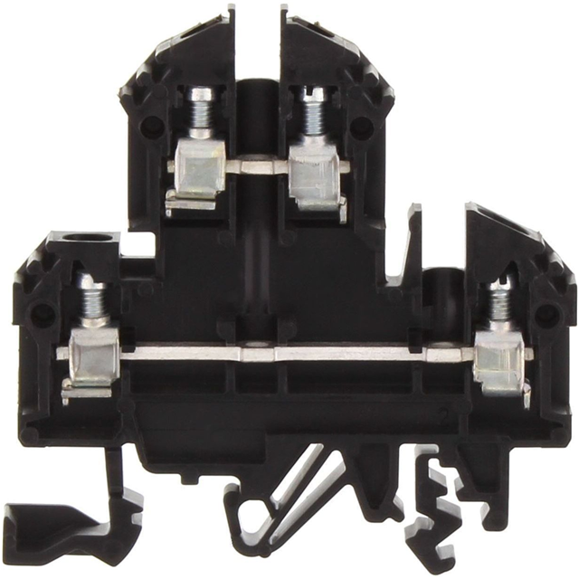 1020.4 Conta-Clip Connector Terminal Block 4-Poles Feed Through Black Trusted Distributor 1020.4 Conta-Clip Connector Terminal Block 4-Poles Feed Through Black