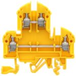 1020.8 Conta-Clip Connector Terminal Block 4-Poles Feed Through Yellow Trusted Distributor 1020.8 Conta-Clip Connector Terminal Block 4-Poles Feed Through Yellow