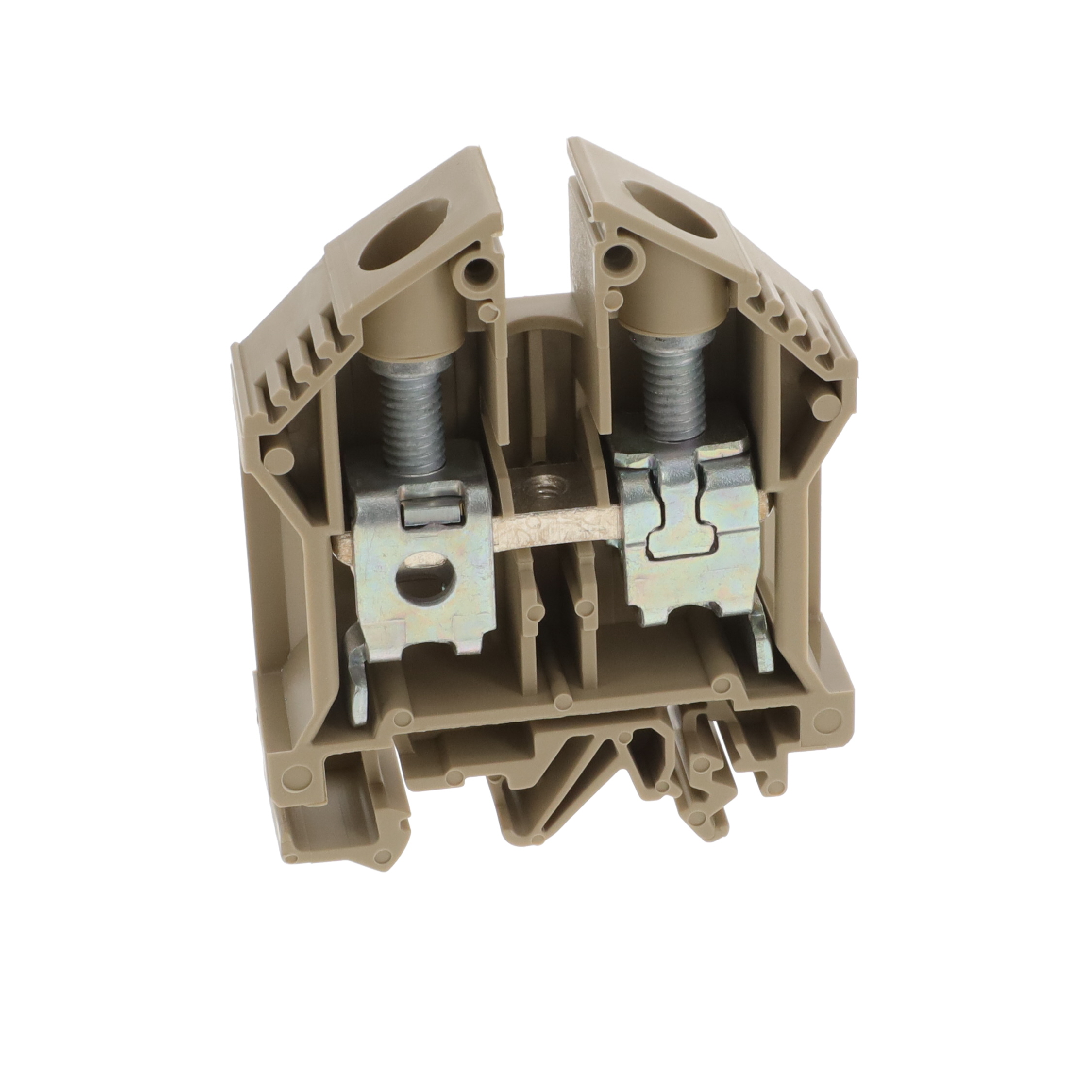 1052.2 Conta-Clip Connector Terminal Block 2-Poles Feed Through Beige Trusted Distributor 1052.2 Conta-Clip Connector Terminal Block 2-Poles Feed Through Beige