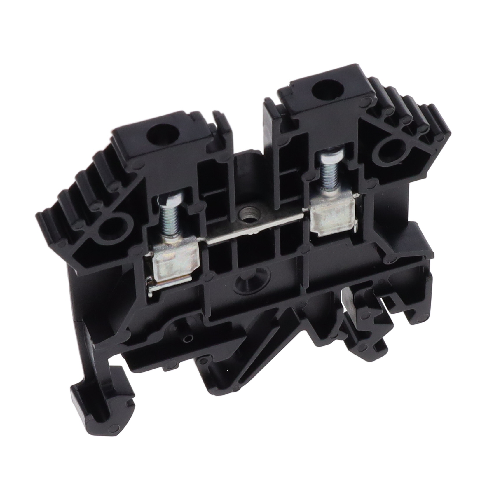 1296.4 Conta-Clip Connector Terminal Block 2-Poles Feed Through Black Trusted Distributor 1296.4 Conta-Clip Connector Terminal Block 2-Poles Feed Through Black