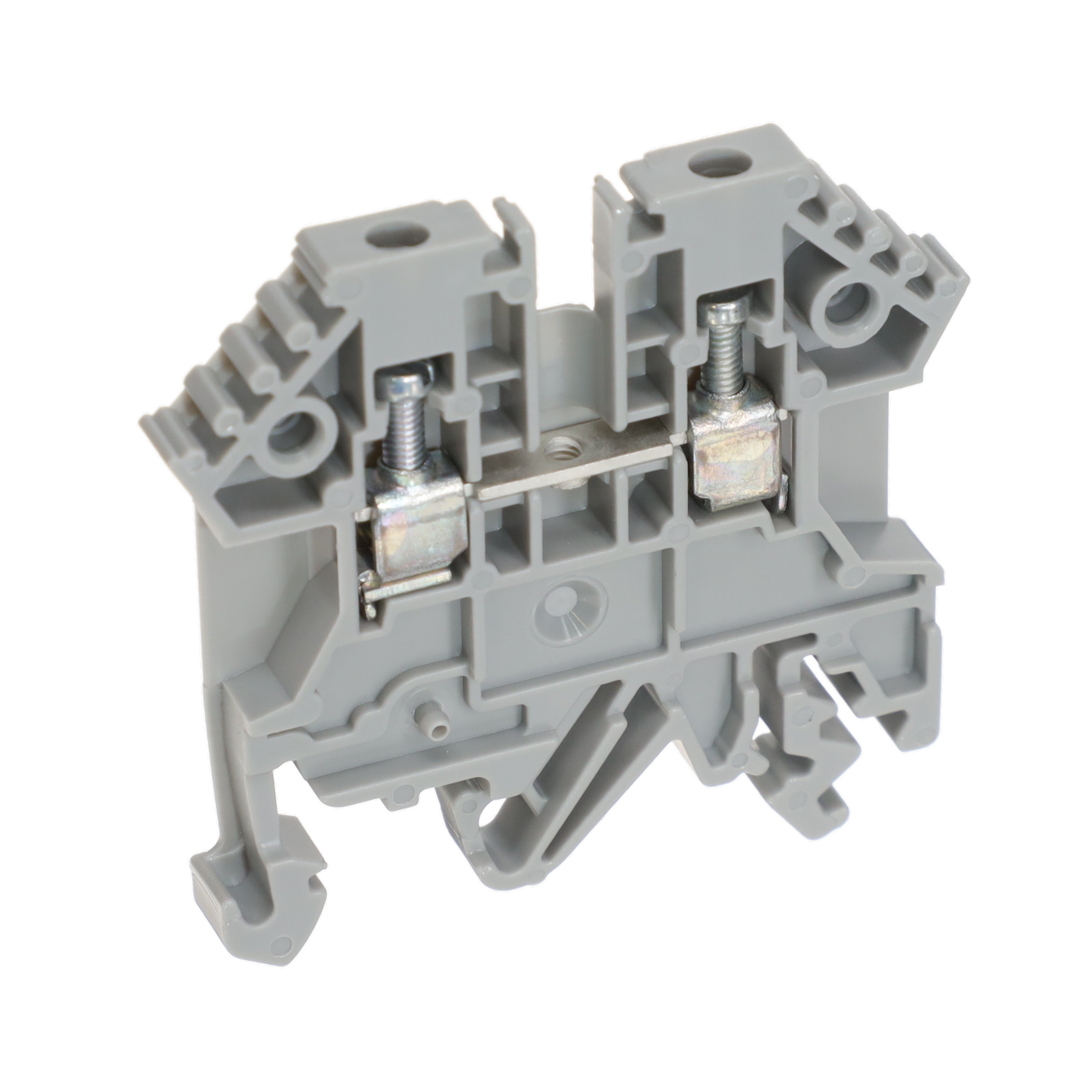 1296.6 Conta-Clip Connector Terminal Block 2-Poles Feed Through Gray Trusted Distributor 1296.6 Conta-Clip Connector Terminal Block 2-Poles Feed Through Gray