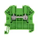 17100.1 Conta-Clip Connector Terminal Block 2-Poles Feed Through Green