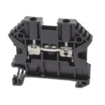 17100.4 Conta-Clip Connector Terminal Block 2-Poles Feed Through Black