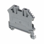17100.6 Conta-Clip Connector Terminal Block 2-Poles Feed Through Gray