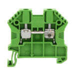 17104.1 Conta-Clip Connector Terminal Block 2-Poles Feed Through Green