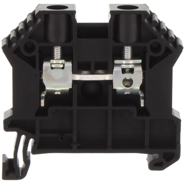 17108.4 Conta-Clip Connector Terminal Block 2-Poles Feed Through Black Trusted Distributor 17108.4 Conta-Clip Connector Terminal Block 2-Poles Feed Through Black